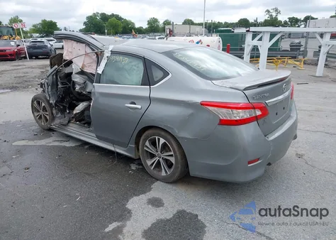 2013 Nissan Sentra Sr из США, поврежденный, VIN 3N1AB7AP4DL791910